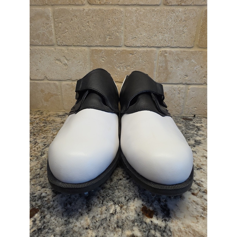 FootJoy AQL Golf Shoes Women 8.5M White w Black 93252K